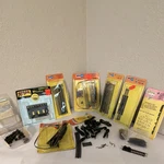 Atlas Gauge Track Lot 5" Straight, Turnouts, Terminal, Nails 205 2540. Fixed Price $40.00.