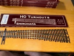 Shinohara Ho Scale Nickel Silver #6 Right Hand Turnout. Nos. Fixed Price $15.51.