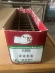 Lgb 10000 G-scale 12 Inch Straight Track 6 Pcs, Brown Ties With Brass Rail. Fixed Price $49.00.