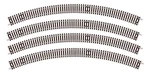 Set Of 4X NO.3 Radius Dble Curve 298.5MM (11 In) Gauge Peco ST-17. Fixed Price $34.07.