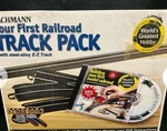 Bachmann Ho Scale Railroad Track Pack No. 44497 All 45 Pieces, Ez *no Dvd*. Fixed Price $118.99.