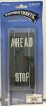 K-line Lionel Superstreets 6-21573 Gauge Stopahead Straigt Operating Roadway. Fixed Price $13.29.