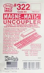 Kadee Ho #322 Permanent Magnet Delayed Uncoupler -- Code 83 1 Pair. Fixed Price $7.13.