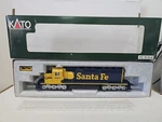 Kato 37-011 Ho & Santa Fe Emd SD40 Diesel Locomotive #5015 Engine New. Fixed Price $109.95.