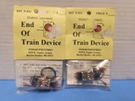 Packs Tomar Industries N-822 Ho End Of Train Device With Red Lens. Fixed Price $29.99.