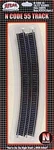 Atlas Code 55 Track 18-3/4'' Radius Full Curve PKG(6) Scale Nickel Silver. Fixed Price $10.12.