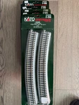 6PK Brand New Kato Ho Scale 2-250 Unitrack Curved R31 1/8 4PCS Per Pack. Fixed Price $119.99.