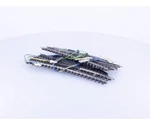 Marklin 2261L/2261R Ho Track Electric Turnouts Pair. Fixed Price $21.64.