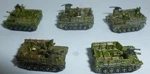 Ghq Wwii Micro Armour Usa 1/285 M37 105MM Howitzer Motor Carriage X5 (3). Fixed Price $13.54.