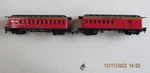 Bachmann Ho Scale (3) Central Pacific: 72724 Old Time Caboose, Combine, Ot Coach. Fixed Price $59.99.