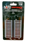 Ho Scale Kato Unitrack 2-192 #6 Turnout Auxiliary Straight 3-13/16" PKG(4). Fixed Price $19.55.