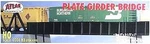 Atlas Code 83 Plate Girder Bridge - Ho Scale Model Railroad #592. Fixed Price $13.17.