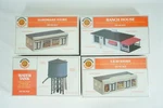 Bachmann Ho Kit Hardware Store 45143 5&10 45142 Water Tank 45153 Ranch 45154 W18. Fixed Price $32.50.