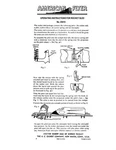 American Flyer 25515 Rocket Sled M4909 Instructions Gauge- Copy Of Original. Fixed Price $9.99.
