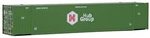 Walthers 53' Singamas Corrugated Side Container - Hub Group Ho Scale. Fixed Price $13.99.