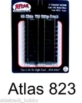 Ho Scale Atlas 823 Code 100 3" Straight Track (4) Pcs.. Fixed Price $6.38.
