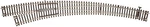 Atlas 595 Code 83 Curved Turnout Left Hand New Free Shipping. Fixed Price $29.49.