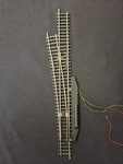 Roco 12" Ho Scale Code 100 Left Hand Turnout Switch Track W/controller Austria. Fixed Price $14.99.