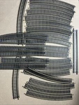 Tyco Train Tracks 27 Pieces Curved Straight Atlas Austria 15685 15665. Fixed Price $30.00.