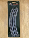 Kato Unitrack 20-120 R315-45 Degree Curved R12 3/8 4PCS. Fixed Price $12.50.