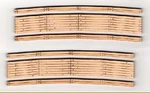 Ho 2-LANE Curved 30 Radius Wood Grade Crossing (2). Fixed Price $11.07.