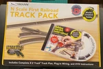 Bachmann 44896 Scale World's Greatest Hobby First Railroad Track Pack. Fixed Price $200.00.