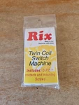 Rix Products 628-0004 Twin Coil Switch Machine With Sets Of Contacts. Fixed Price $7.99.