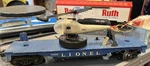 Lionel 3419 Scale Operating Flatcar W/helicopter. Fixed Price $70.00.