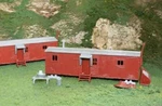 Bachmann 45175 Ho Scale Plasticville Usa Kit 2 Railroad Work Sheds Mint Box. Fixed Price $29.99.