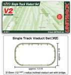Kato 20-861 V2 Single Track Viaduct Set. Fixed Price $82.20.