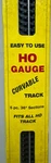 Model Power Ho #117 Curvable Track Pcs 36" Total 15 Ft Each Box, New In. Fixed Price $26.99.