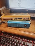 Ho Scale Bachmann 51' Steel Plug Box Car The Rock #57028 Vintage, Blue W. Fixed Price $9.95.