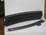 Ho Model Power Terminal Track And 11 Curved Pieces 36" Radius **discounted**. Fixed Price $10.99.