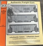 Con-cor Freight Car Set 3 #01-950101 PS-2 Hoppers Kits Up Nib. Fixed Price $42.99.