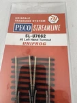 Ho Scale Peco Streamline SL-U7062 Unifrog Code #6 L/h Turnout. Fixed Price $37.29.