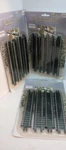 Windham Heights Cobblestone Corners Collectibles Railroad Straight Rails 3 Pack. Fixed Price $19.51.