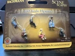 Bachmann Ho Scale Seated Platform Passenger Figures 33111. Fixed Price $13.00.