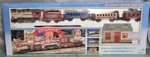 Vtg Dickensville Collectables Five Car Train Set Light & Sounds Tested Works Cib. Fixed Price $49.99.