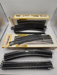 (2) Ho Scale Bachmann 44-2779 Steel Track Set Lot Curved 18 + Rerailer Terminal. Fixed Price $17.55.