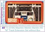 Ln Rklin 5194 Set T3 For "m" Track; Without Blue Obx; Ee Tested Turnouts !!. Fixed Price $178.65.