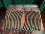 K-line 3 Rail Track O-27 K-292 Tubular 8 Curve 4 Straights 12-PIECES Oval Layout. Fixed Price $25.99.