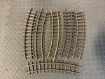 Lgb 1500 Scale R775 R765 Pieces Brass Curve Train Track. Fixed Price $110.00.