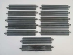 Lot Of 12 Ho Scale Bachmann Ez Track Straight + Rerailer. Fixed Price $29.95.