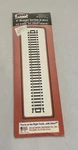 Atlas Ho Code 100 Scale 9" Straight Section Snap-track 6-PACK #821 Nickel Silver. Fixed Price $10.49.