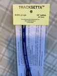 Peco Tracksetta NT18 18" Radius Setting Gauge By Melcam Models. Fixed Price $18.79.