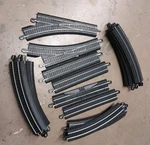 Bachmann Ho Ez Track Expansion Set. 2 Manual Switches, 14 Curves, Straights.. Fixed Price $40.00.
