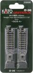 Kato Scale Unitrack 62MM 7/16 Straight Bumper Type (2PCS) 20-046. Fixed Price $9.90.