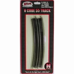 Atlas 2018 N Code 55 15" Radius Curve 6/PKG. Fixed Price $13.15.