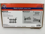 Lionel 7-11826 Ready-to-play Straight Track 12 Pack Gauge Open Box. Fixed Price $14.24.