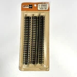 Atlas #2501-100 Scale 5" Straight Track 6 Sections Sealed Nib. Fixed Price $7.20.